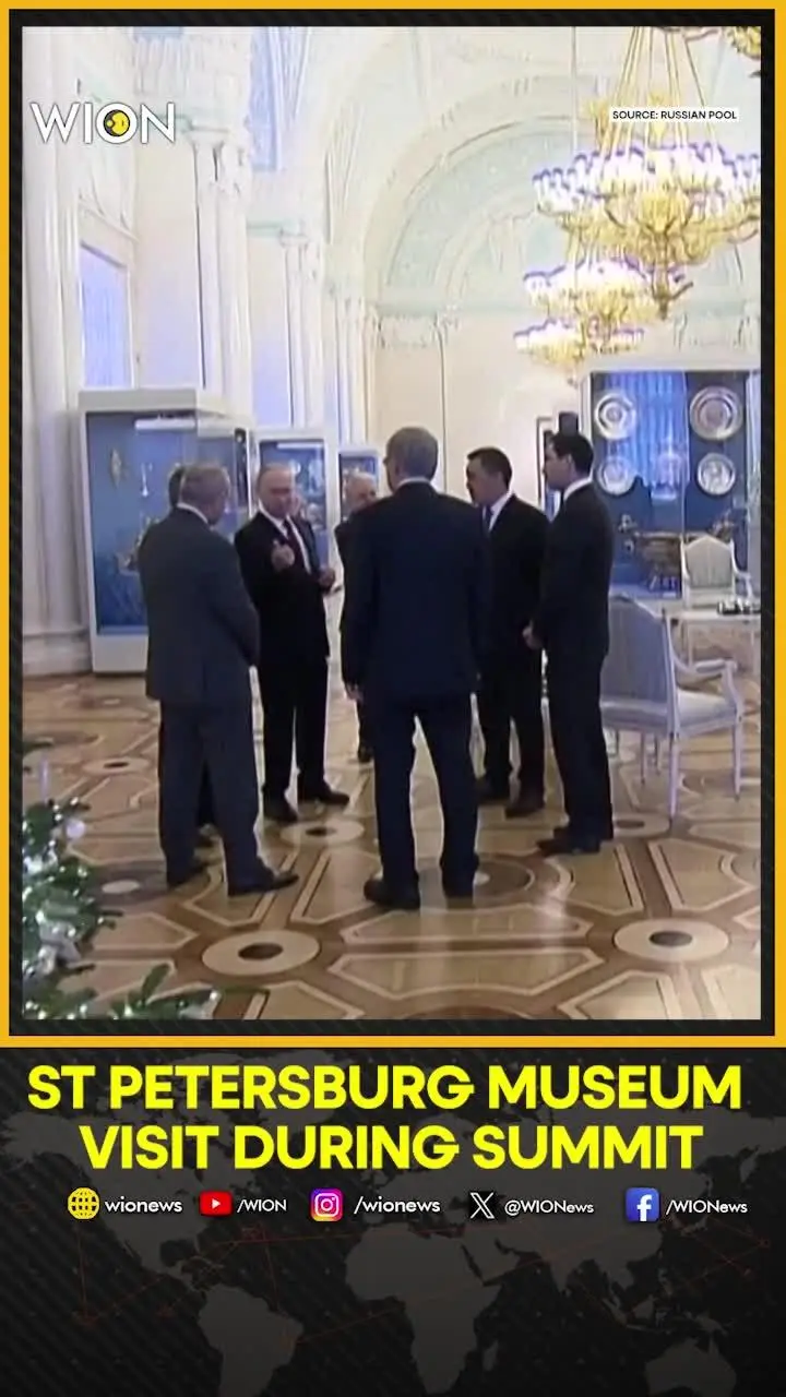 Putin and CIS Leaders Visit St Petersburg’s State Hermitage Museum During Informal Summit