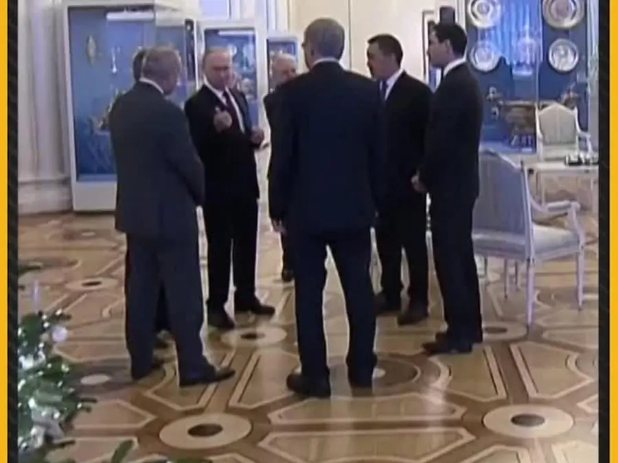Putin and CIS Leaders Visit St Petersburg’s State Hermitage Museum During Informal Summit