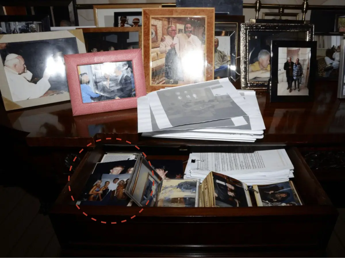 Trump photo vanishes from Epstein files, then reappears. DOJ claims it was deleted 'out of an abundance of caution' Trump photo vanishes from Epstein files, then reappears. DOJ claims it was deleted 'out of an abundance of caution'