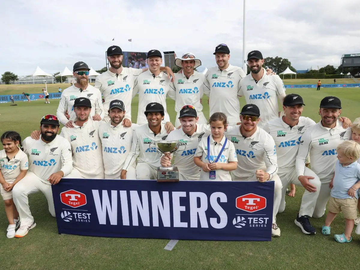 Duffy’s five-for triggers West Indies collapse as New Zealand seal Test series 2-0 Duffy’s five-for triggers West Indies collapse as New Zealand seal Test series 2-0