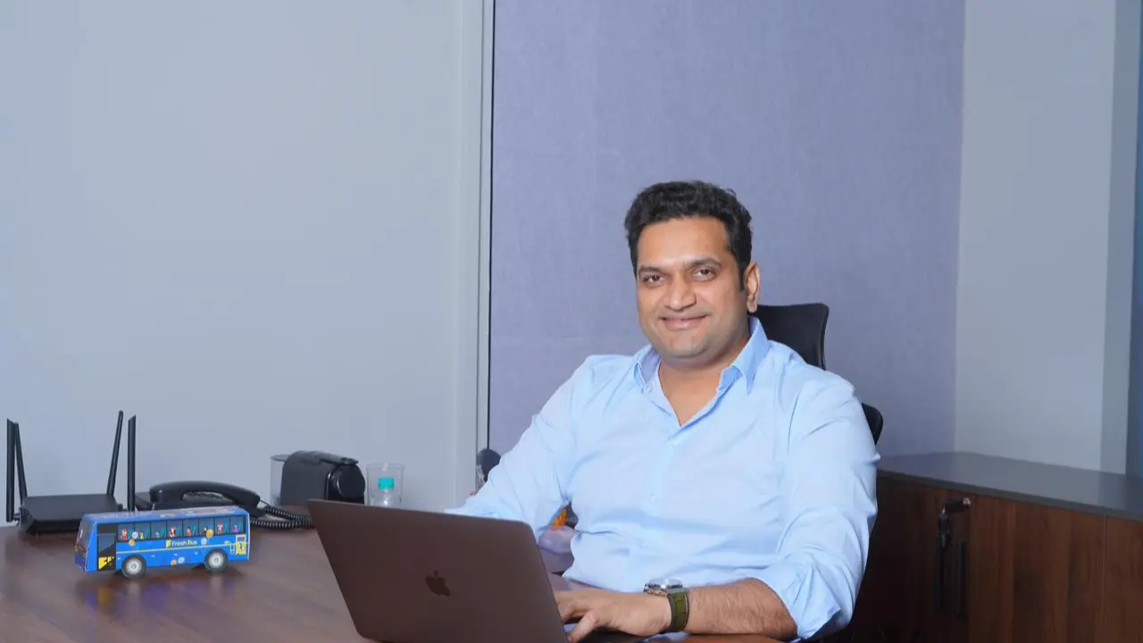 Sudhakar Chirra, Founder & CEO of Fresh Bus
