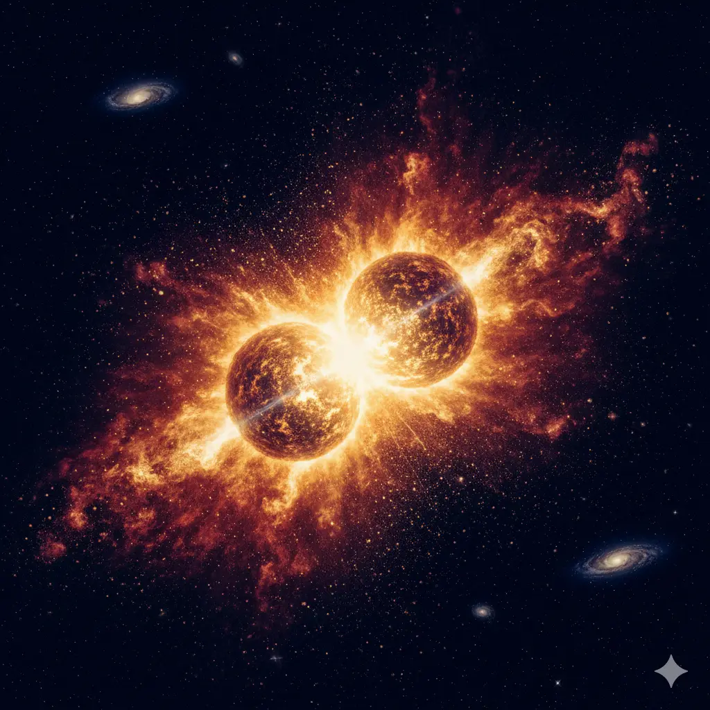 Violent star collisions