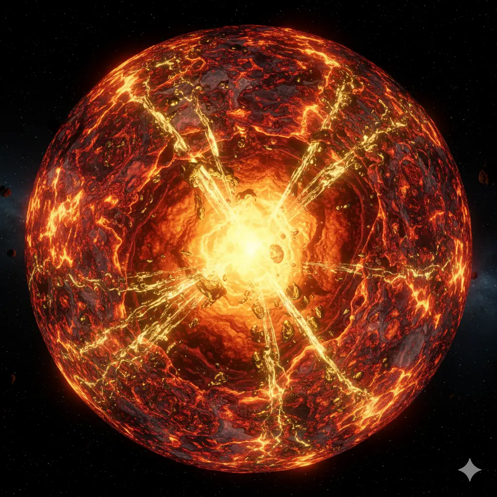 Earth’s molten beginnings
