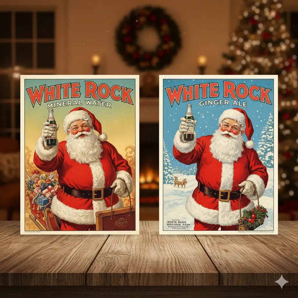 White Rock Beverages ads