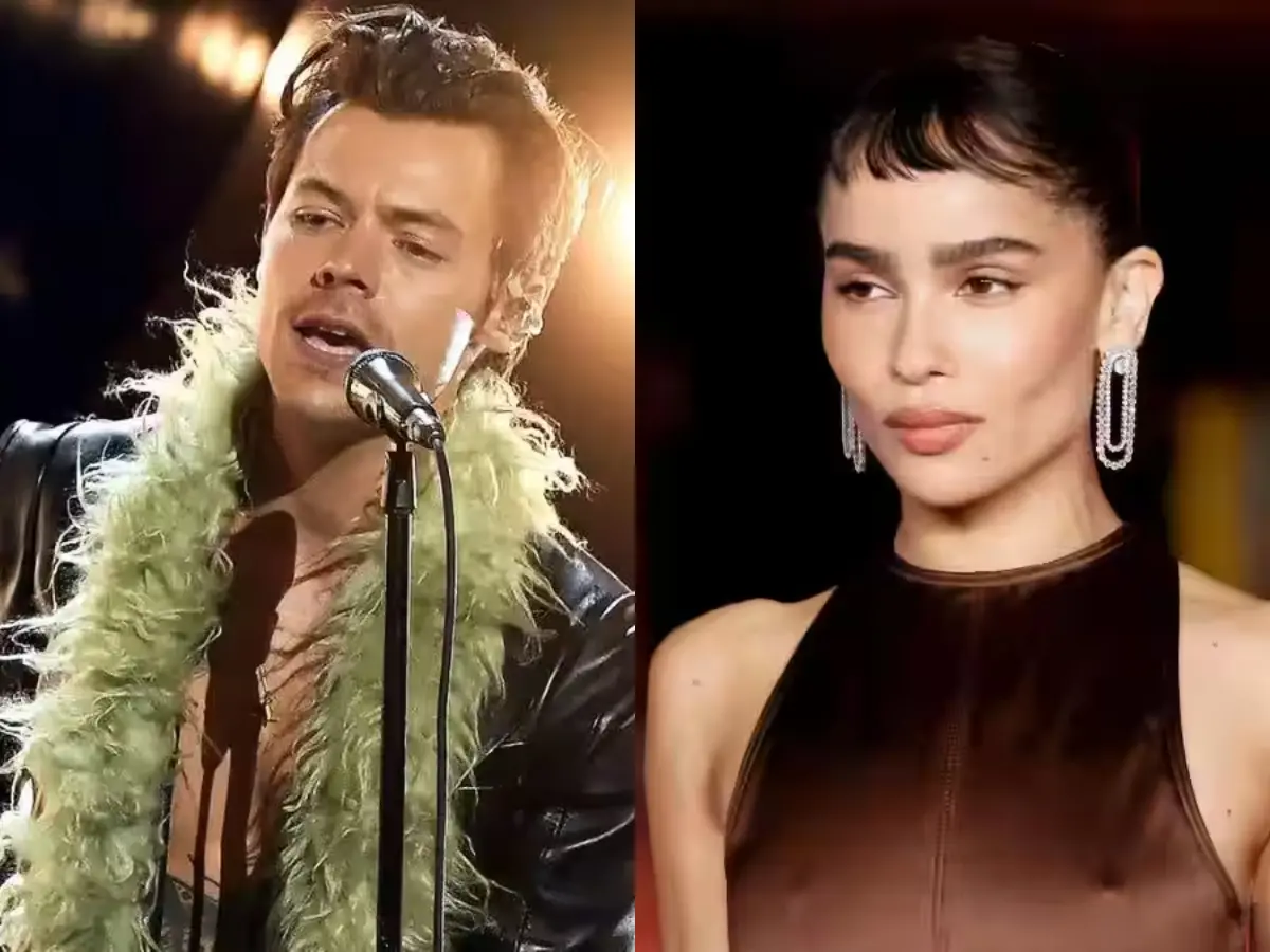 Harry Styles and Zoe Kravitz's viral pic from Rome sparks engagement rumours; Here's what we know Harry Styles and Zoe Kravitz's viral pic from Rome sparks engagement rumours; Here's what we know