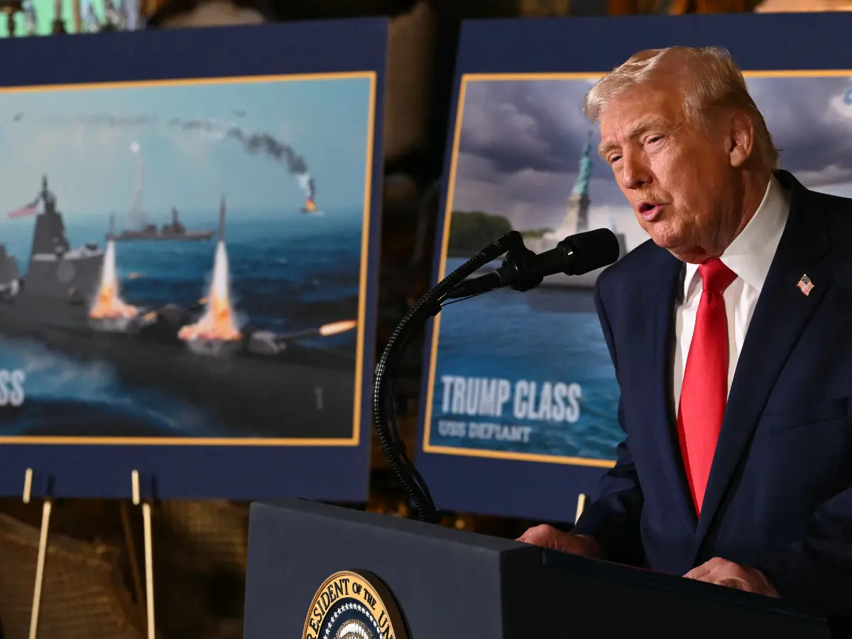 Are Trump-class warships actually anti-China warships?