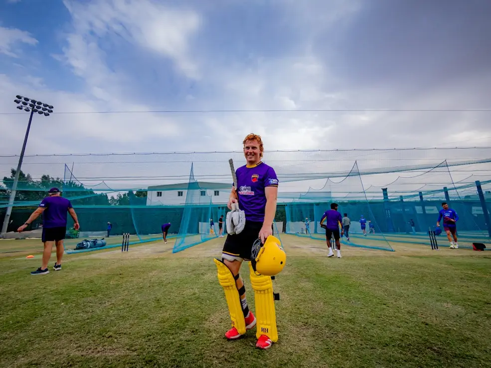 'We’re taking it one game at a time’: James Rew as Sharjah Warriorz stay in the hunt 'We’re taking it one game at a time’: James Rew as Sharjah Warriorz stay in the hunt