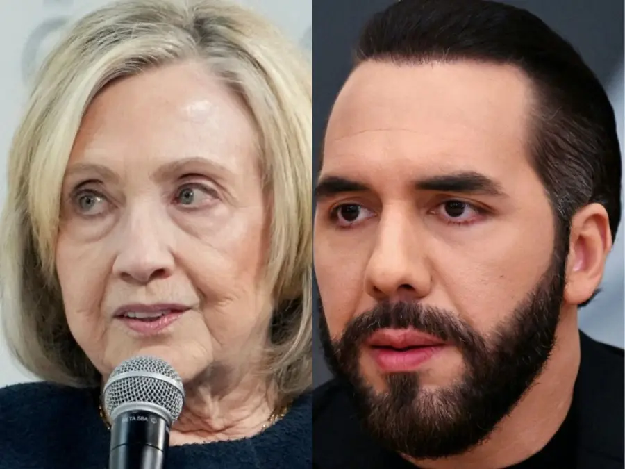El Salvador President Bukele dares Hillary Clinton to take entire CECOT prison population