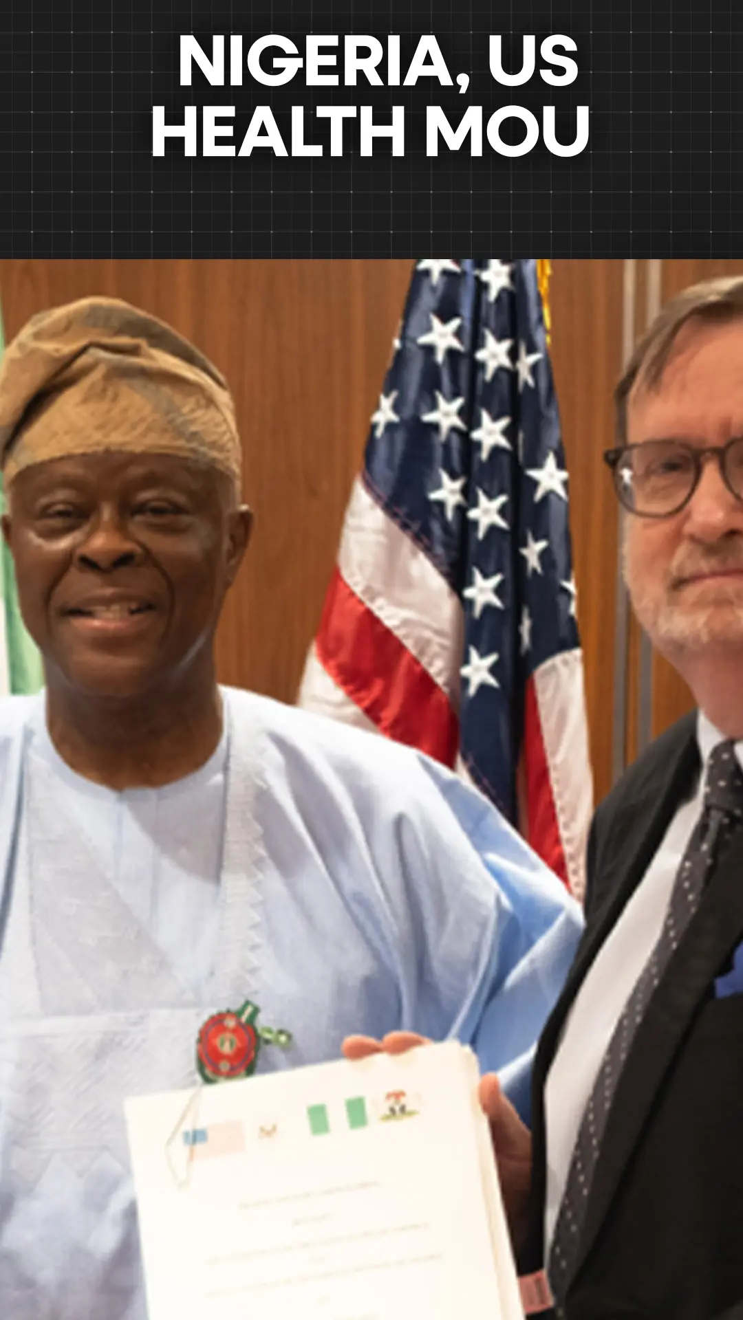Nigeria, US Sign $5.1bn MoU On Bilateral Health Cooperation