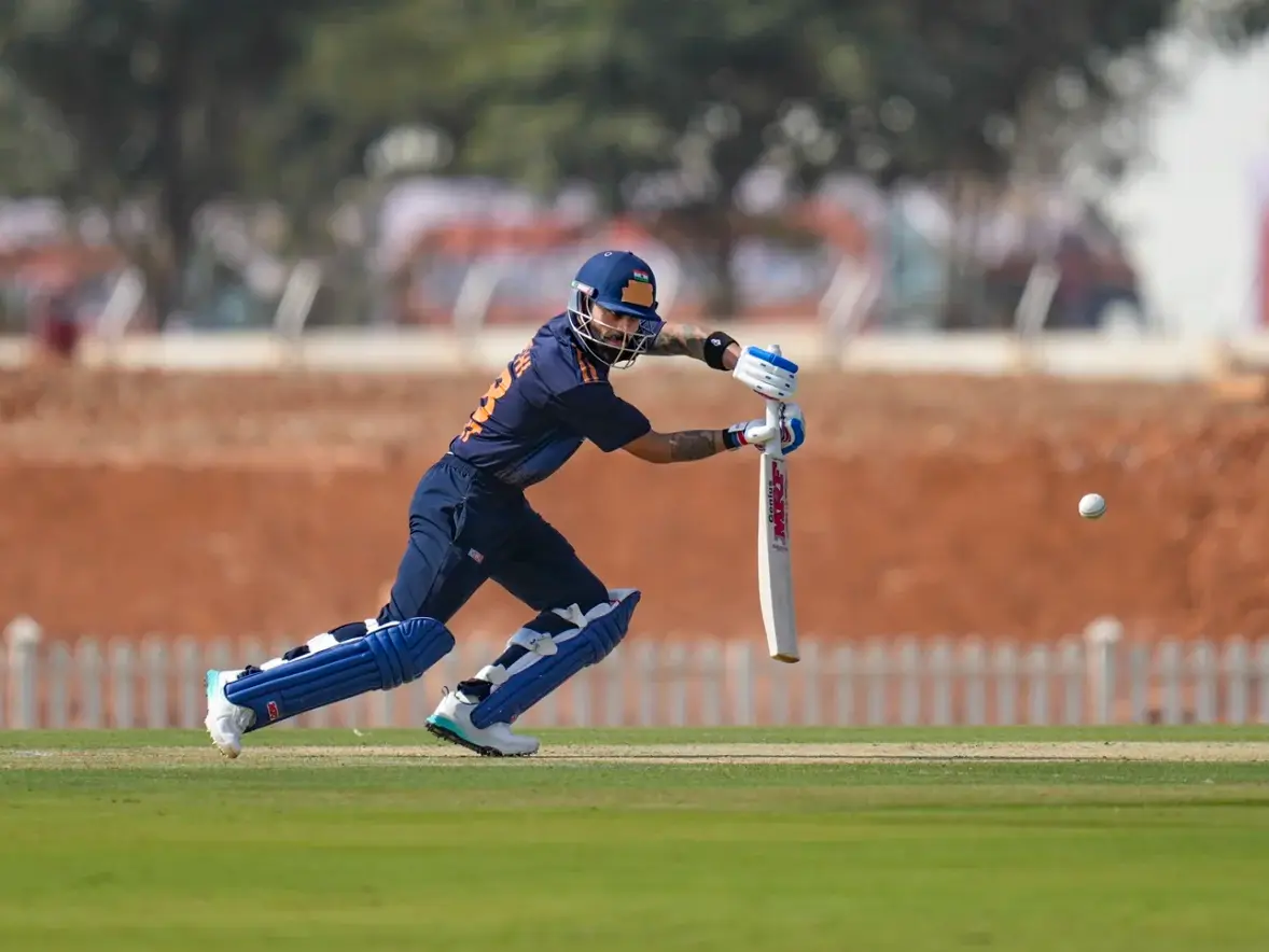 Vijay Hazare Trophy: Virat Kohli equals record of fewest innings to rech 1,000 runs in his first List A appearance since 2013 Vijay Hazare Trophy: Virat Kohli equals record of fewest innings to rech 1,000 runs in his first List A appearance since 2013