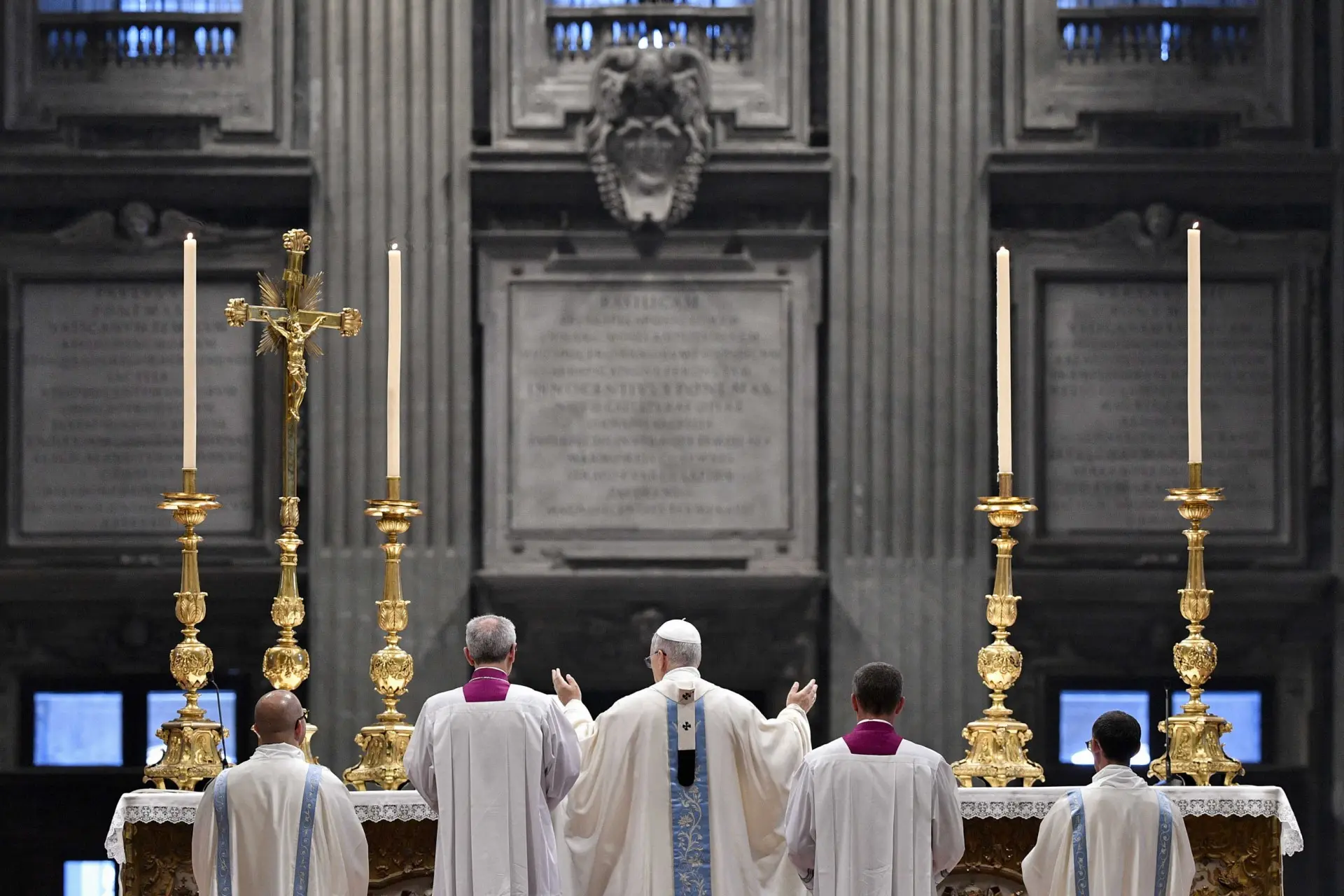 Conspiracy theorists call Holy Doors at Vatican, that won't open until 2050, 'portals to hell'