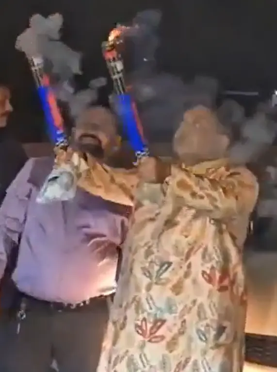 'I am a celebrity. What serious crime did I commit': Surat businessman faces backlash for blocking road to celebrate son’s birthday with fireworks