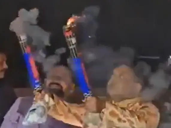'I am a celebrity. What serious crime did I commit': Surat businessman faces backlash for blocking road to celebrate son’s birthday with fireworks 'I am a celebrity. What serious crime did I commit': Surat businessman faces backlash for blocking road to celebrate son’s birthday with fireworks