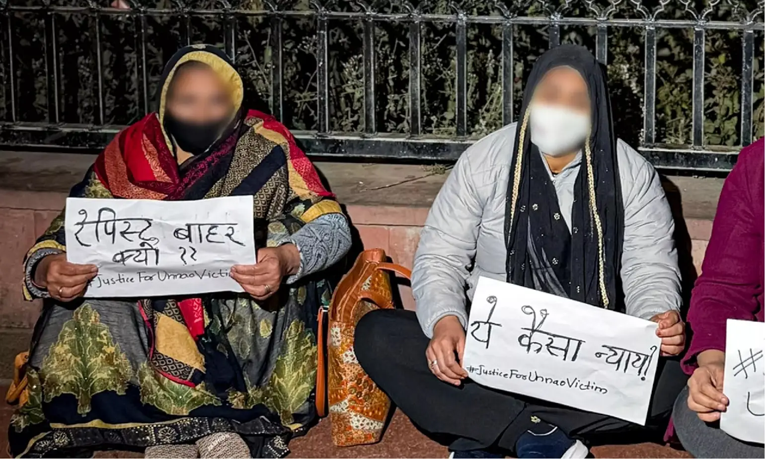 Unnao rape survivor’s mother manhandled during protest; ‘Dead society’, says Rahul