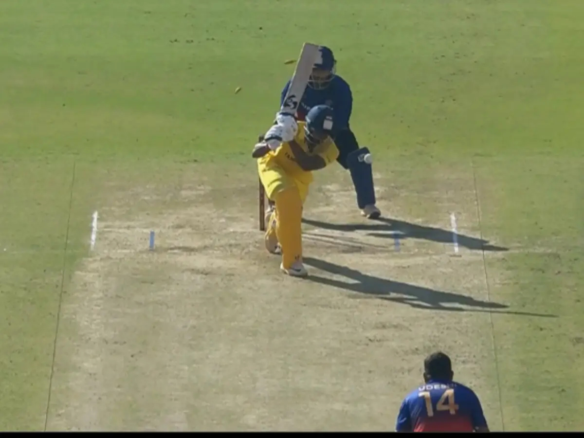 WATCH: Sagar Udeshi’s unplayable delivery rattles Sai Sudharsan’s stumps in VHT 2025–26 WATCH: Sagar Udeshi’s unplayable delivery rattles Sai Sudharsan’s stumps in VHT 2025–26