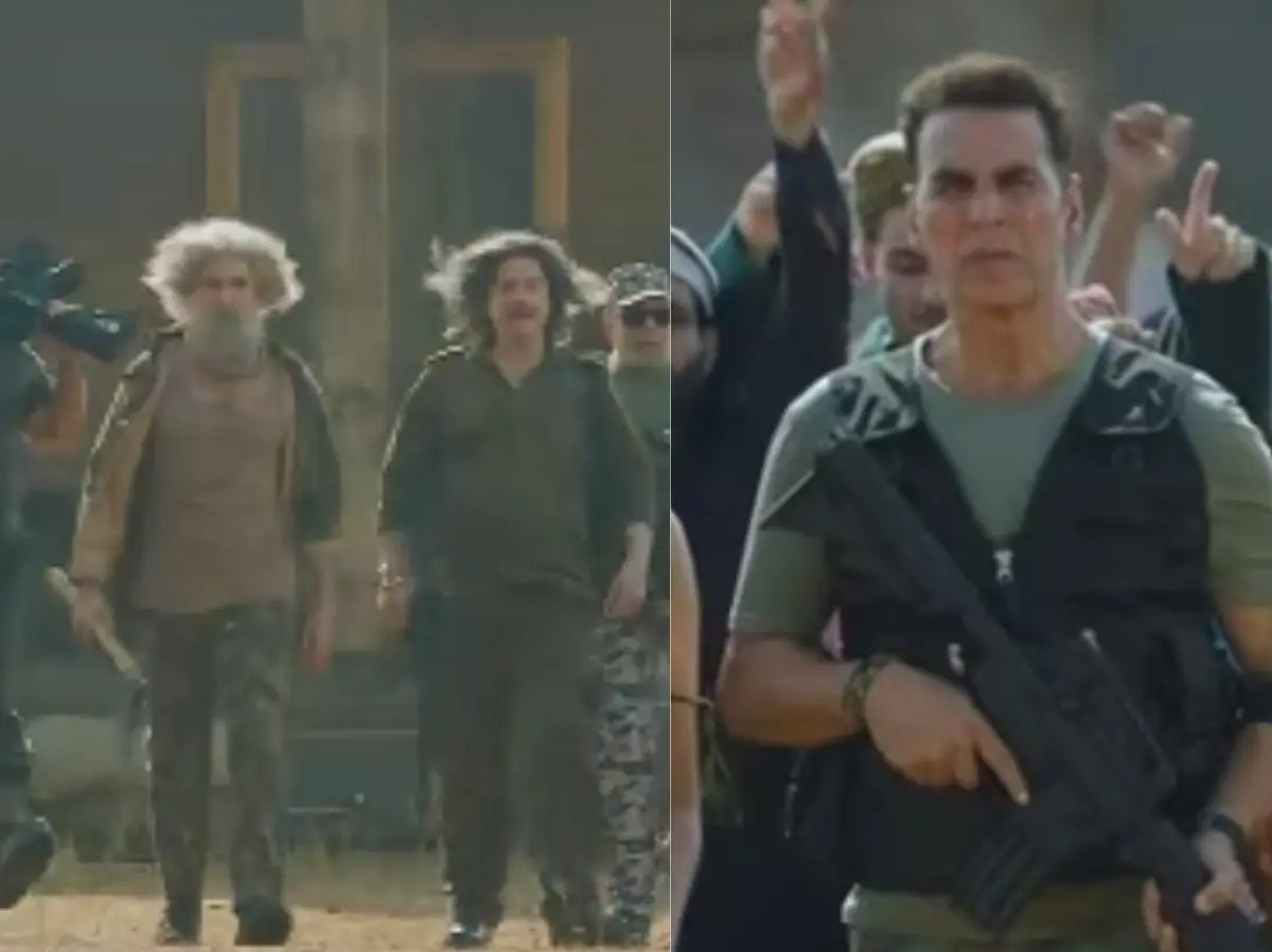 Welcome to the Jungle: Akshay Kumar wishes Merry Christmas with a 'giant cast' | Watch Welcome to the Jungle: Akshay Kumar wishes Merry Christmas with a 'giant cast' | Watch