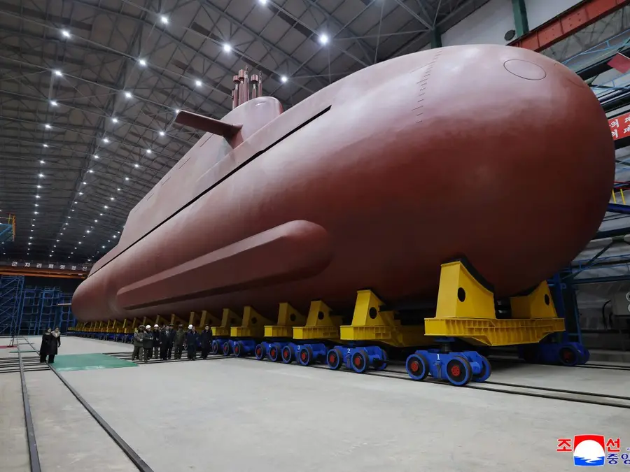 North Korea condemns US-South Korea nuclear submarine deal, shows off progress on its 8,700-tonne nuclear submarine