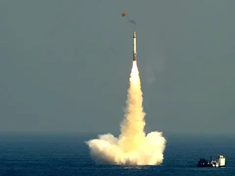Undersea powerplay: India successfully test-fires K-4 missile from nuclear submarine INS Arighaat Undersea powerplay: India successfully test-fires K-4 missile from nuclear submarine INS Arighaat