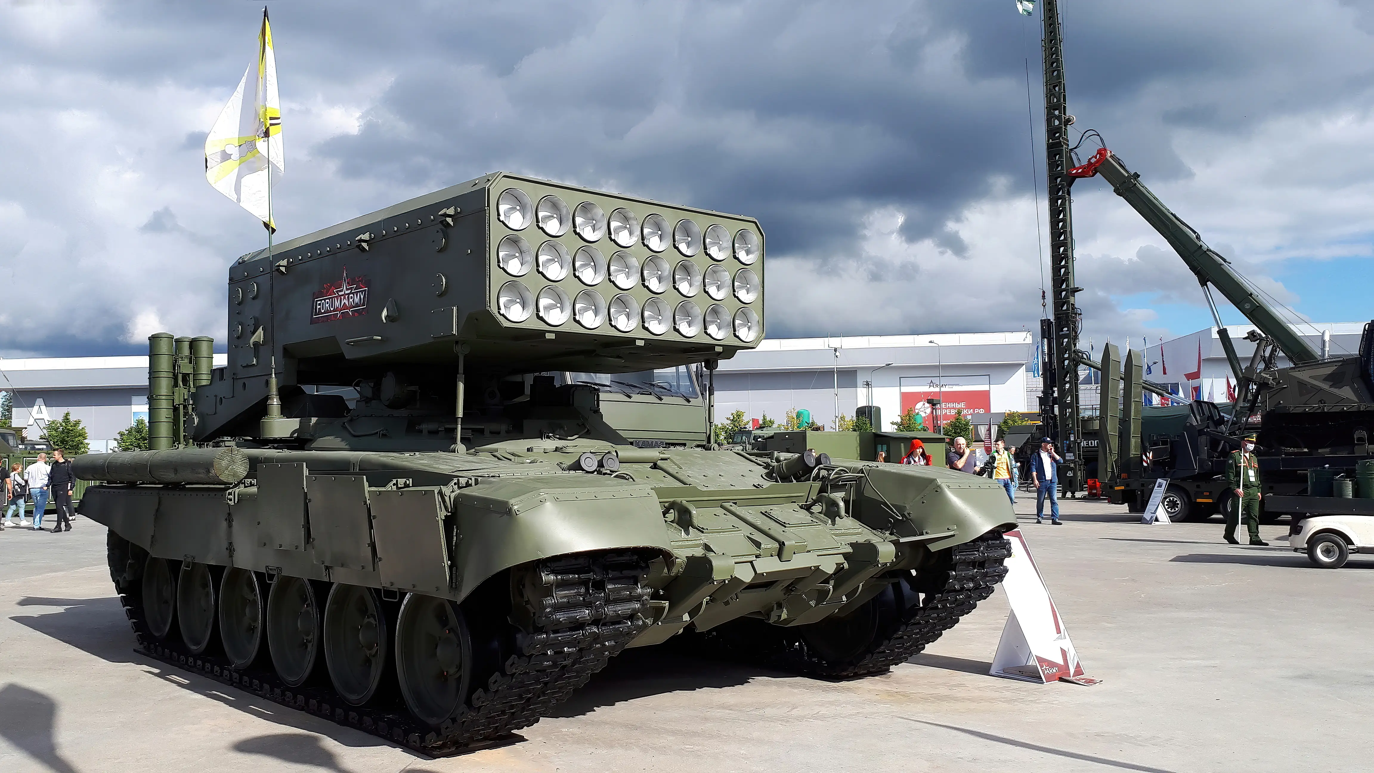 TOS-1 Buratino - Multiple Launch System Capabilities