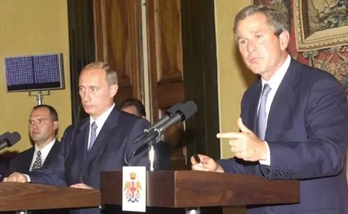 Putin and Bush shared 'nervous' fears over Pakistan's nuclear proliferation, declassified transcripts show