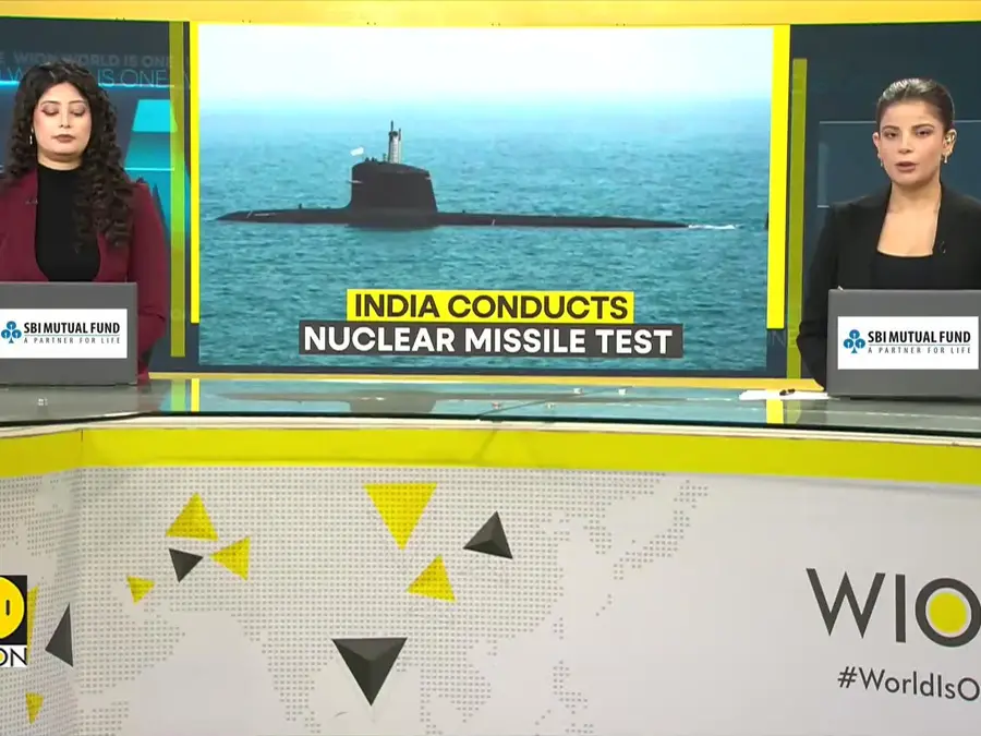 India Conducts Nuclear Missile Test: K-4 Roars from Sea to Sky