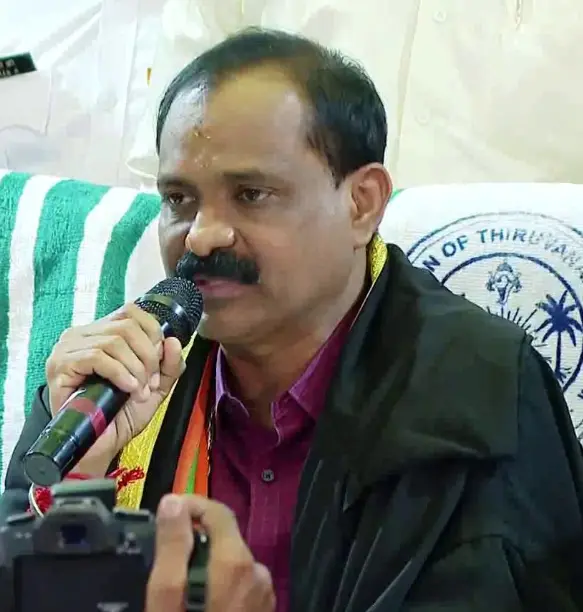 BJP makes history in Kerala with VV Rajesh sworn in as Thiruvananthapuram mayor. Who is he?