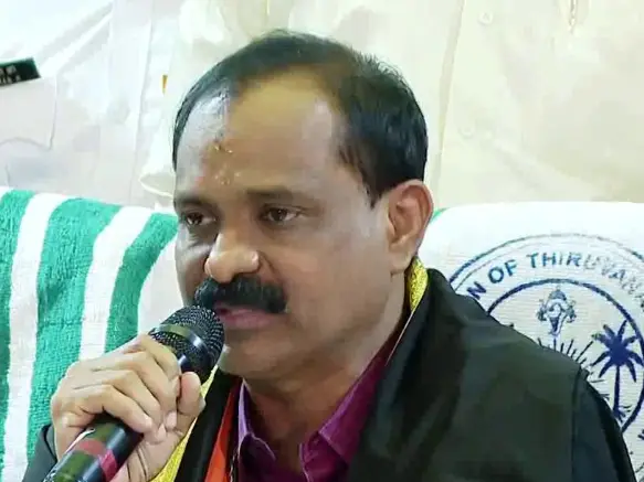 BJP makes history in Kerala with VV Rajesh sworn in as Thiruvananthapuram mayor. Who is he? BJP makes history in Kerala with VV Rajesh sworn in as Thiruvananthapuram mayor. Who is he?