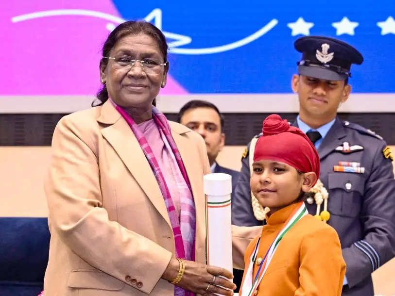 India’s Youngest Civil Warrior, Sharvan Singh awarded Rashtriya Bal Puraskar for helping soldiers during Operation Sindoor India’s Youngest Civil Warrior, Sharvan Singh awarded Rashtriya Bal Puraskar for helping soldiers during Operation Sindoor