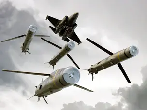 What are network missiles that will define the future of fighter jet battles?