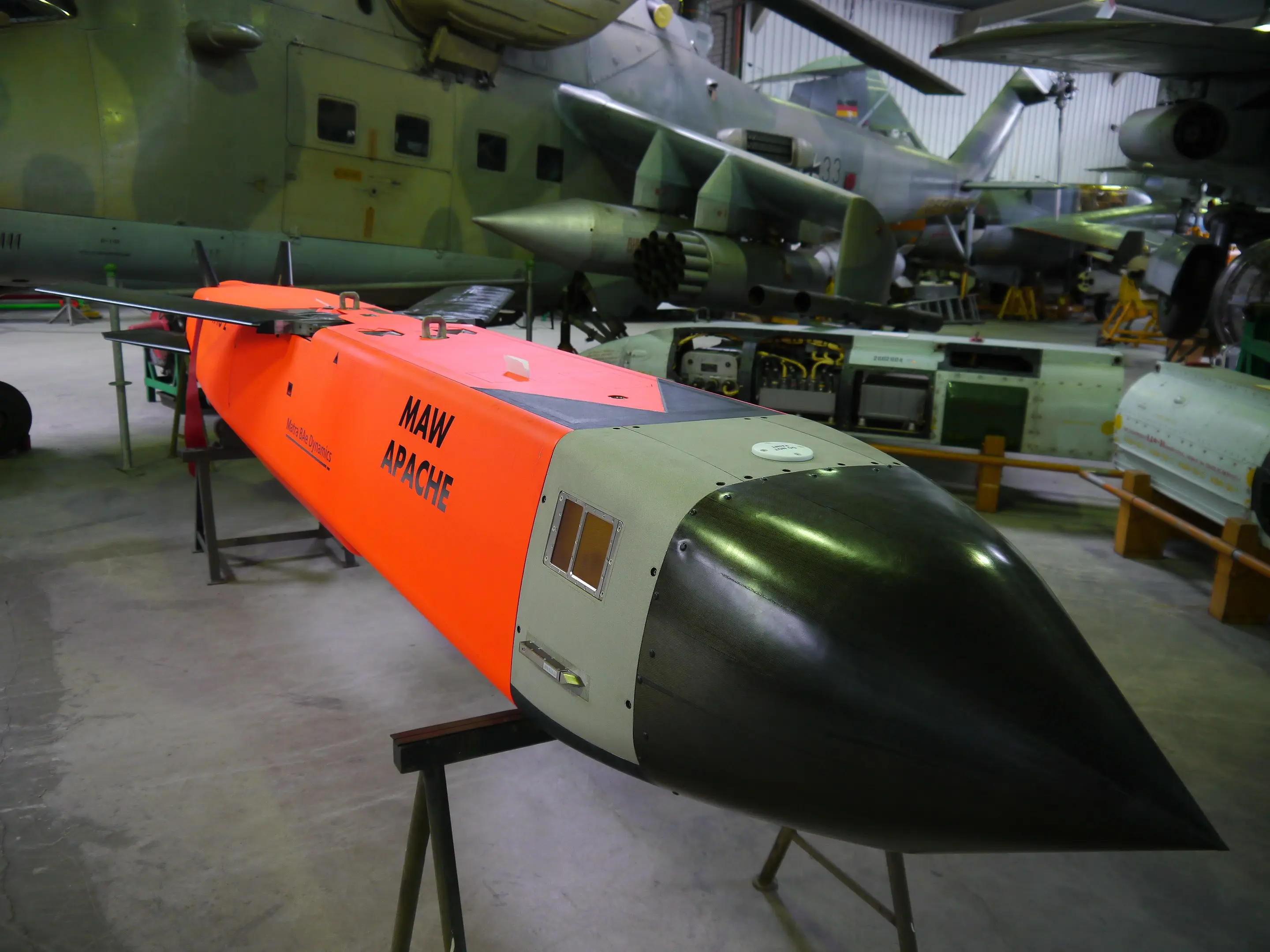 8 air-to-ground missiles designed for deep-strike fighter jet missions doing