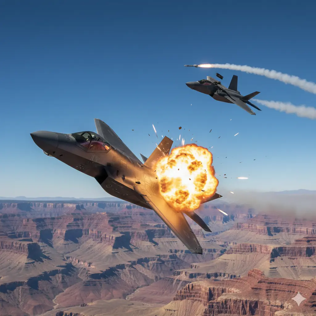 Stealth Technology Eliminates Visual Dogfighting