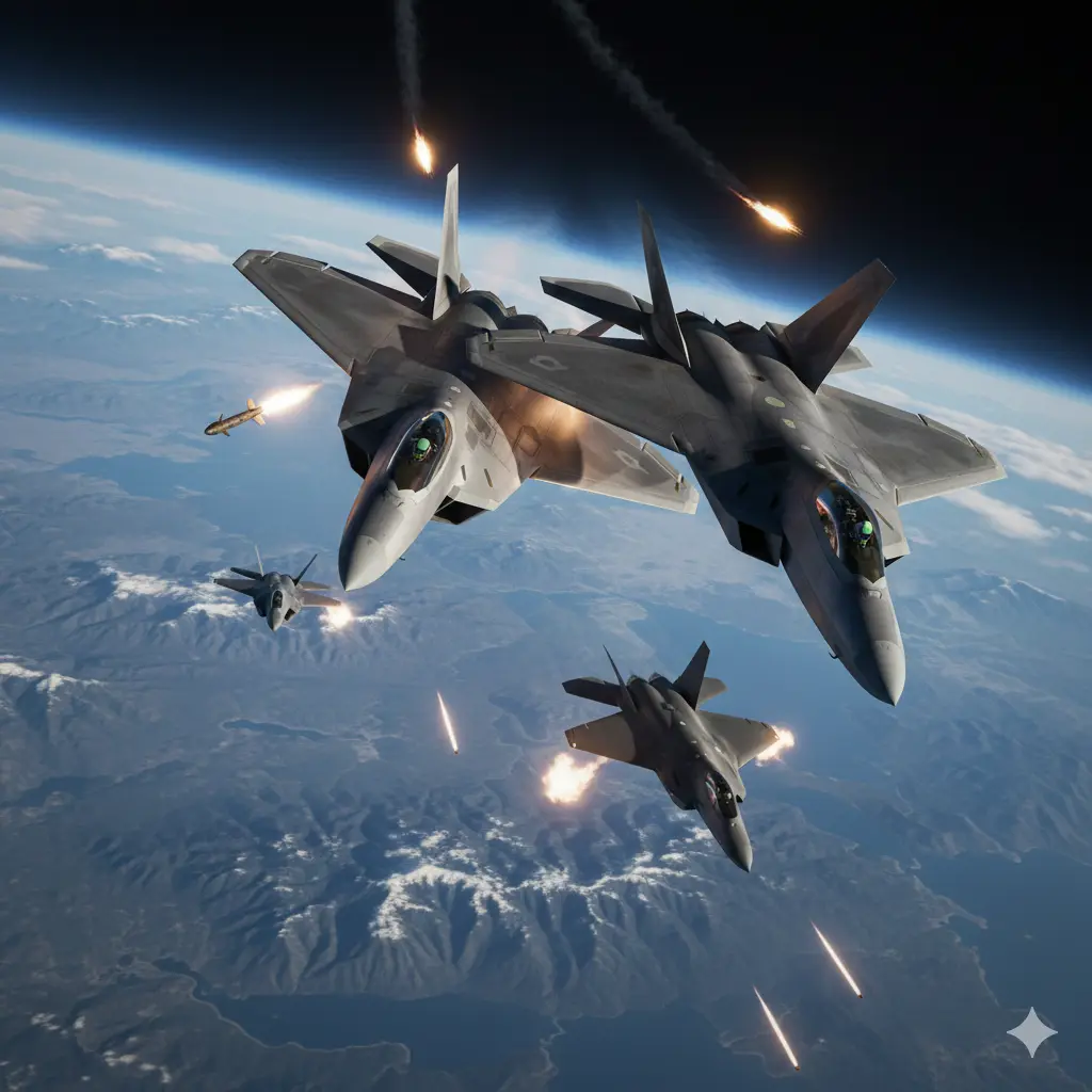 Within Visual Range Dogfighting