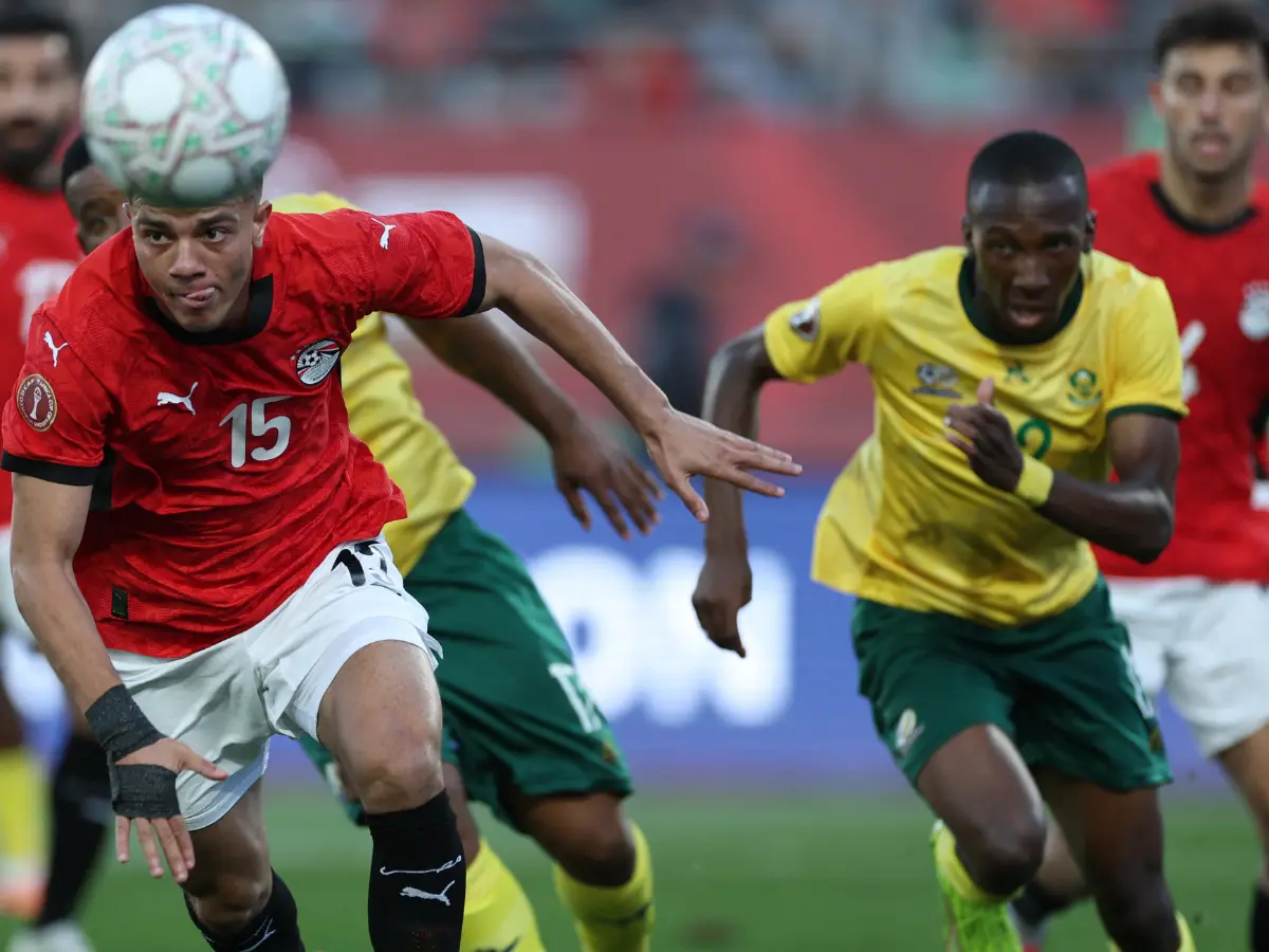 AFCON: Mohamed Salah helps 10-man Egypt beat South Africa to book last-16 place