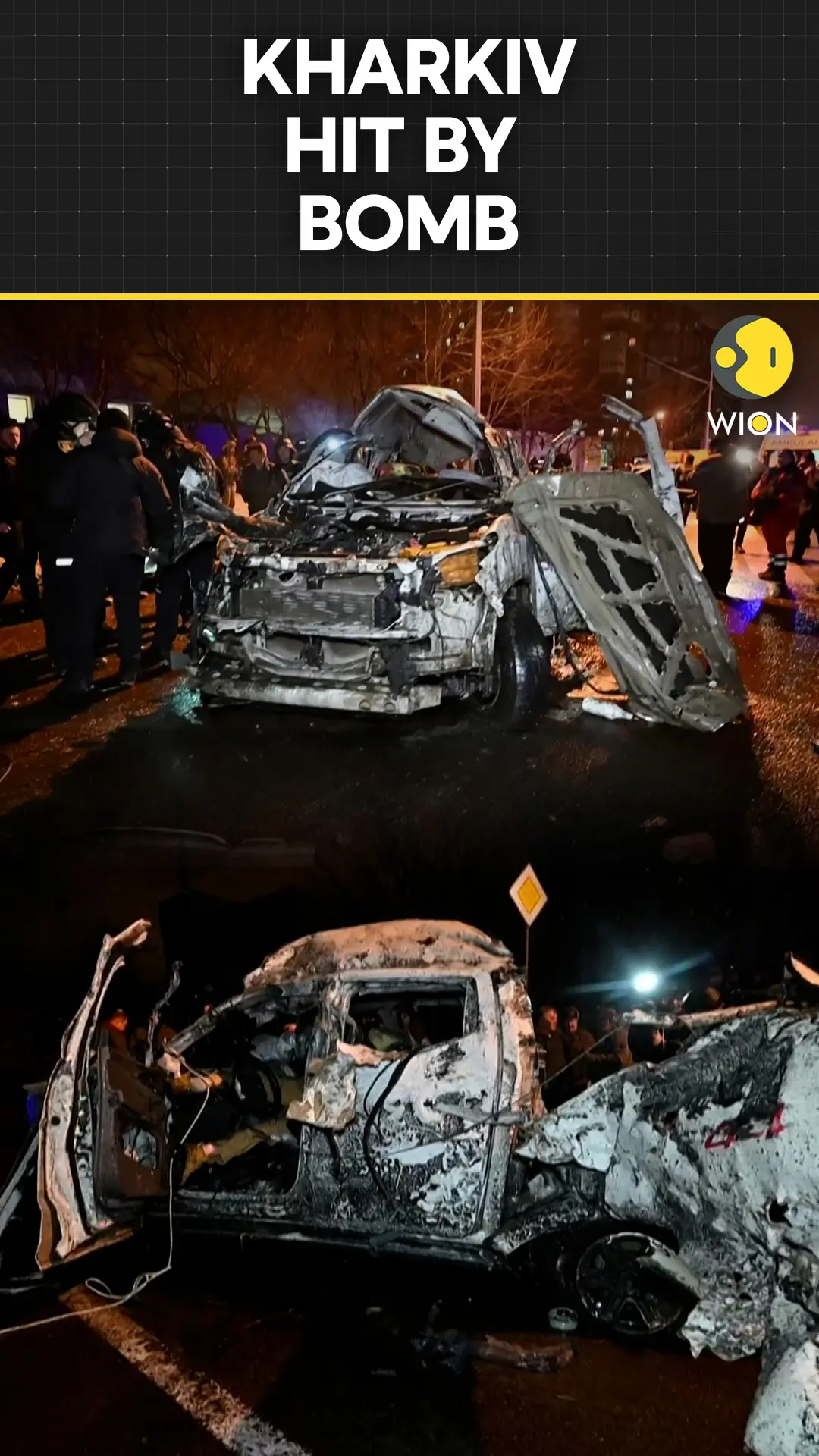 Guided Bomb Strike Kills Two, Injures Eight in Kharkiv