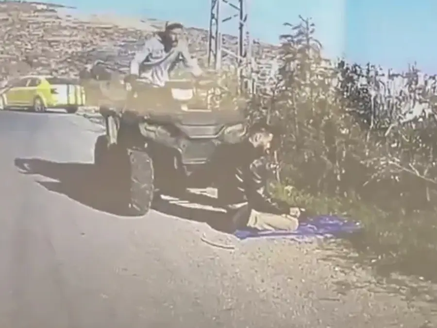 Watch| Israeli settler rams Palestinian man offering Namaz in West Bank