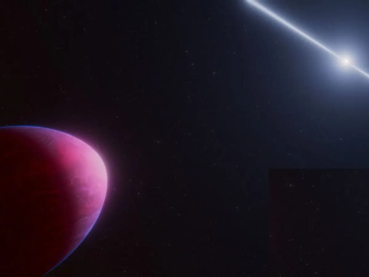 NASA'S James Webb telescope observes a bizarre lemon-shaped exoplanet with unexplained atmosphere