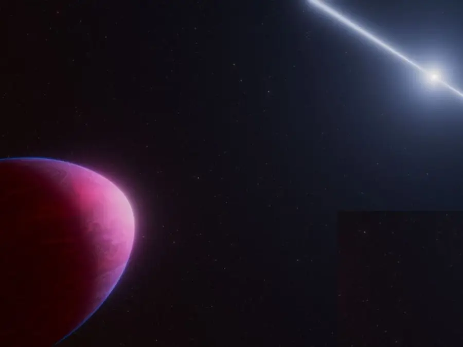 NASA'S James Webb telescope observes a bizarre lemon-shaped exoplanet with unexplained atmosphere