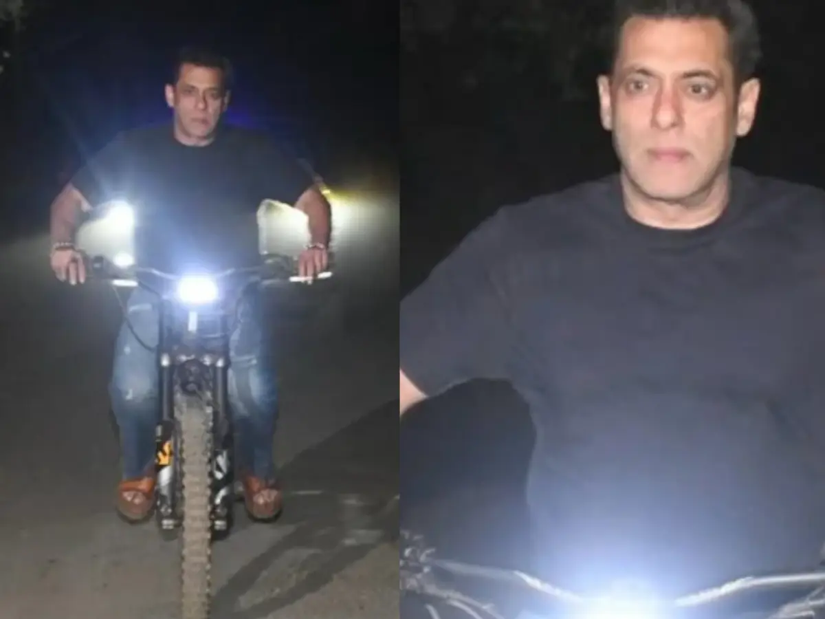 Pedalling into 60! Salman Khan celebrates birthday with a cycle ride outside Panvel farmhouse | Watch