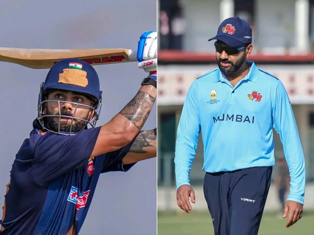 Here's how much Virat Kohli and Rohit Sharma earn per match in Vijay Hazare Trophy