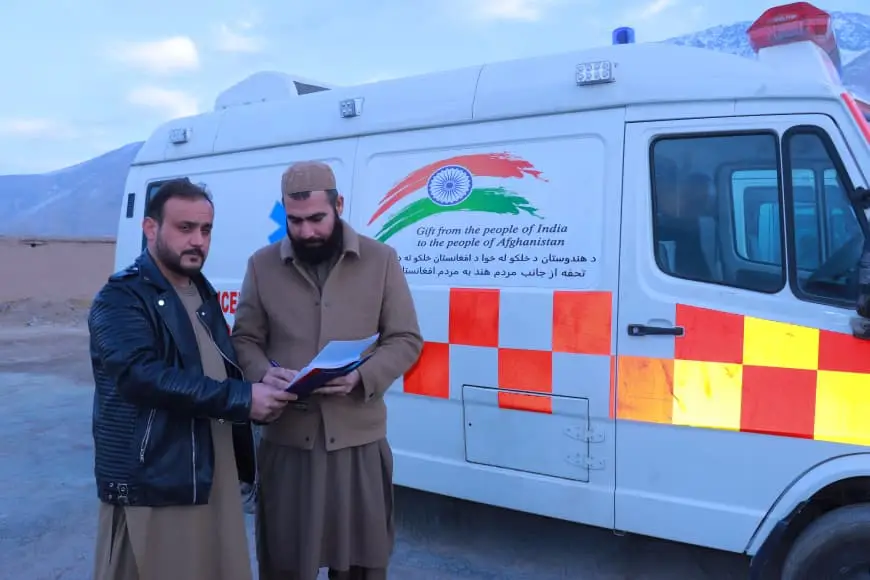 India delivers ambulances to Afghanistan as health care cooperation grows