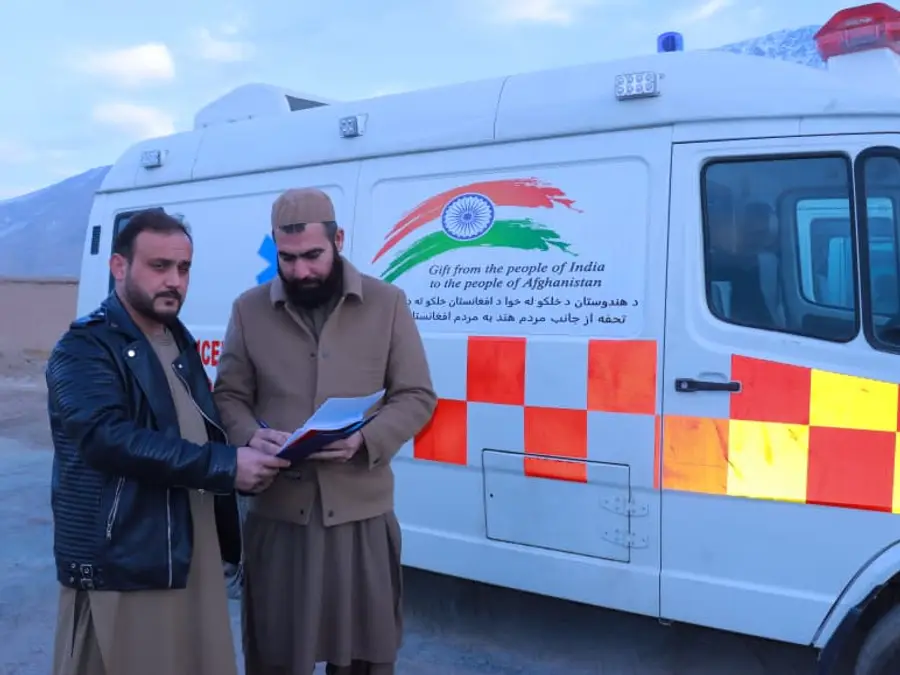 India delivers ambulances to Afghanistan as health care cooperation grows