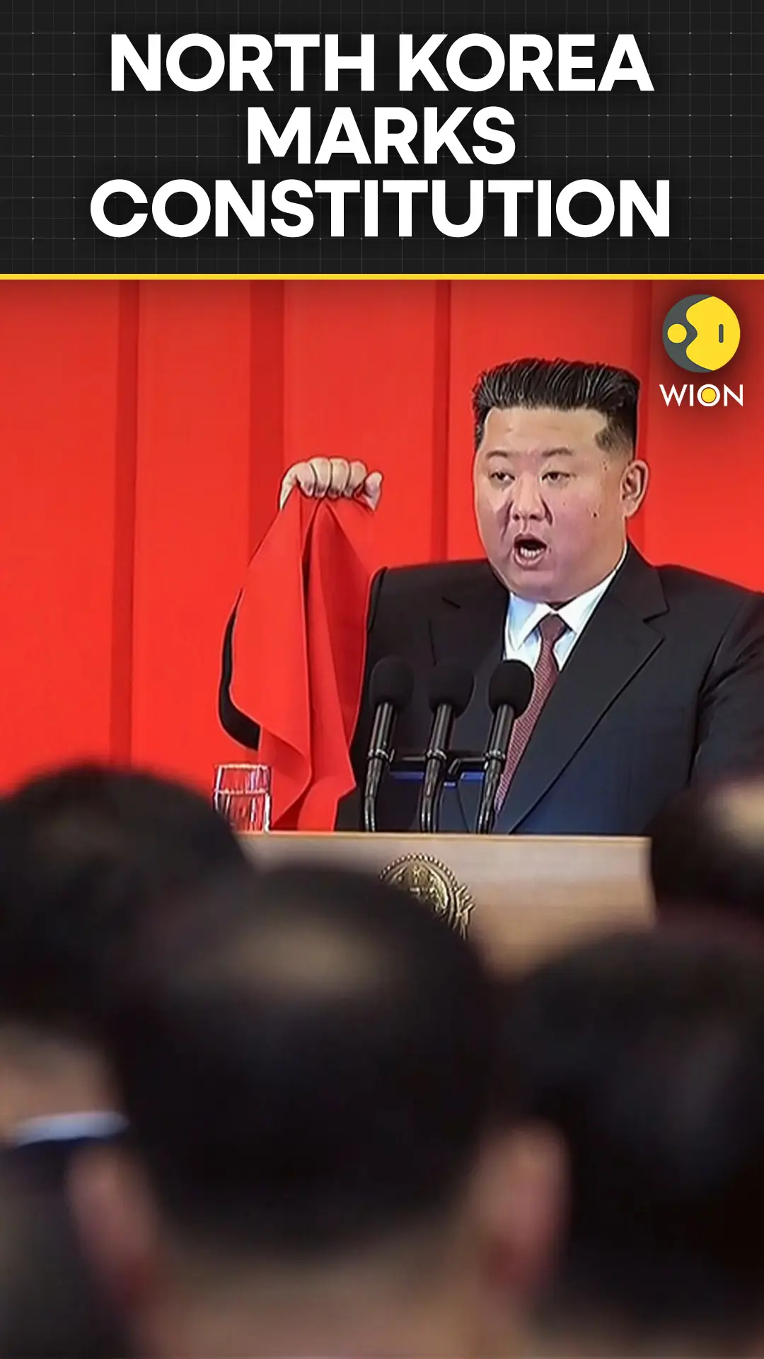 Kim Jong-Un Attends North Korea Constitution Anniversary Ceremony