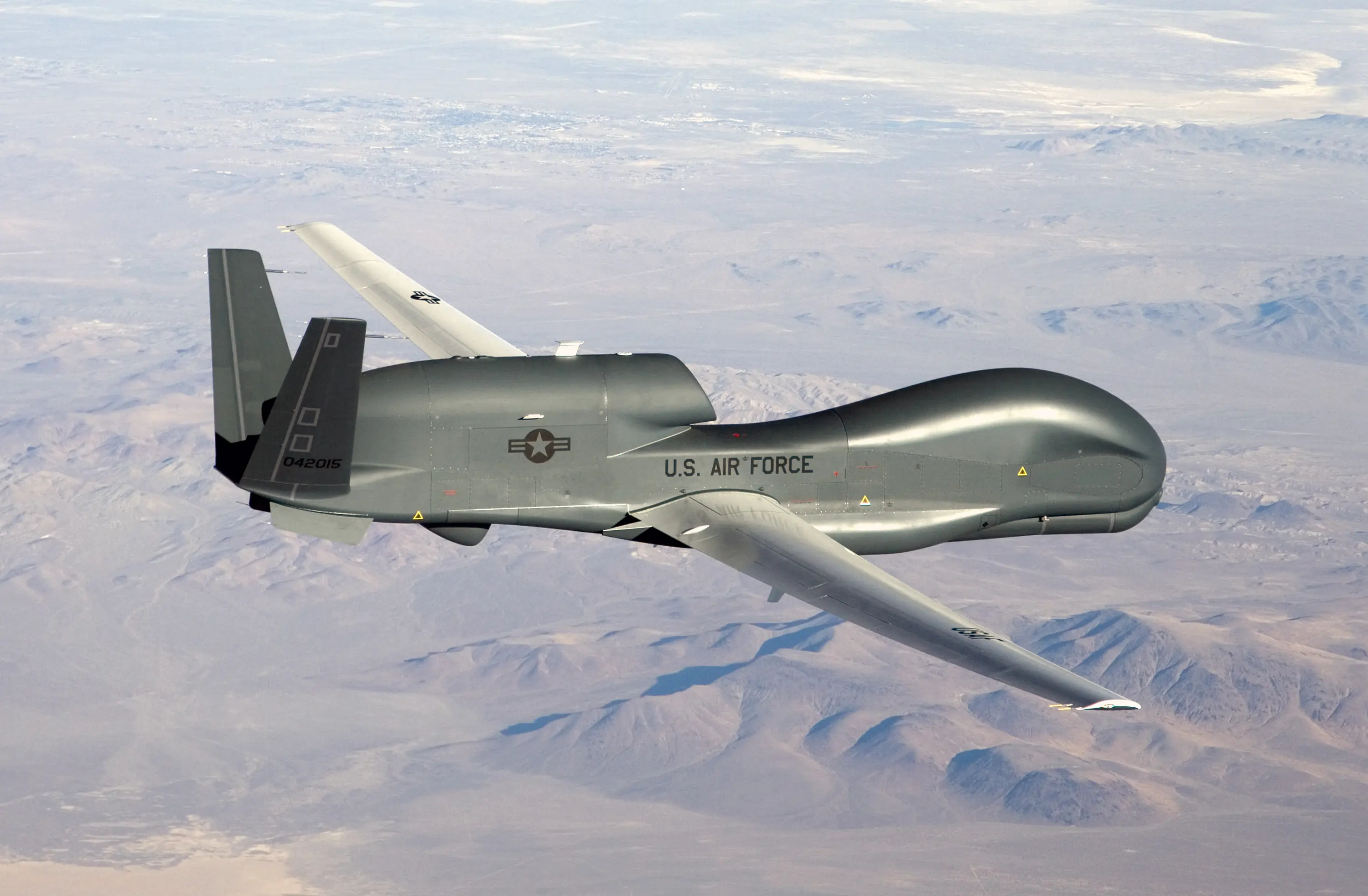 The High-Altitude Spy: Global Hawk $18,500 for strategic surveillance