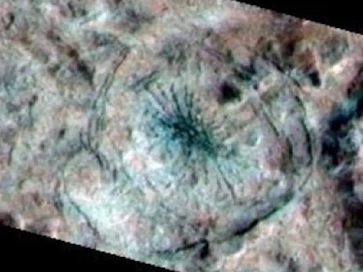 Giant 'spider' right in the middle of Europa's Manannán crater proof of water? Scientists say...