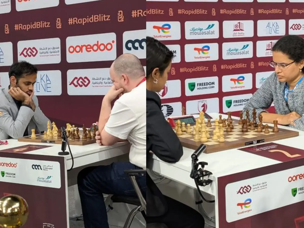 FIDE World Rapid Championship: PM Modi hails Koneru Humpy and Arjun Erigaisi for winning bronze; Magnus clinches title