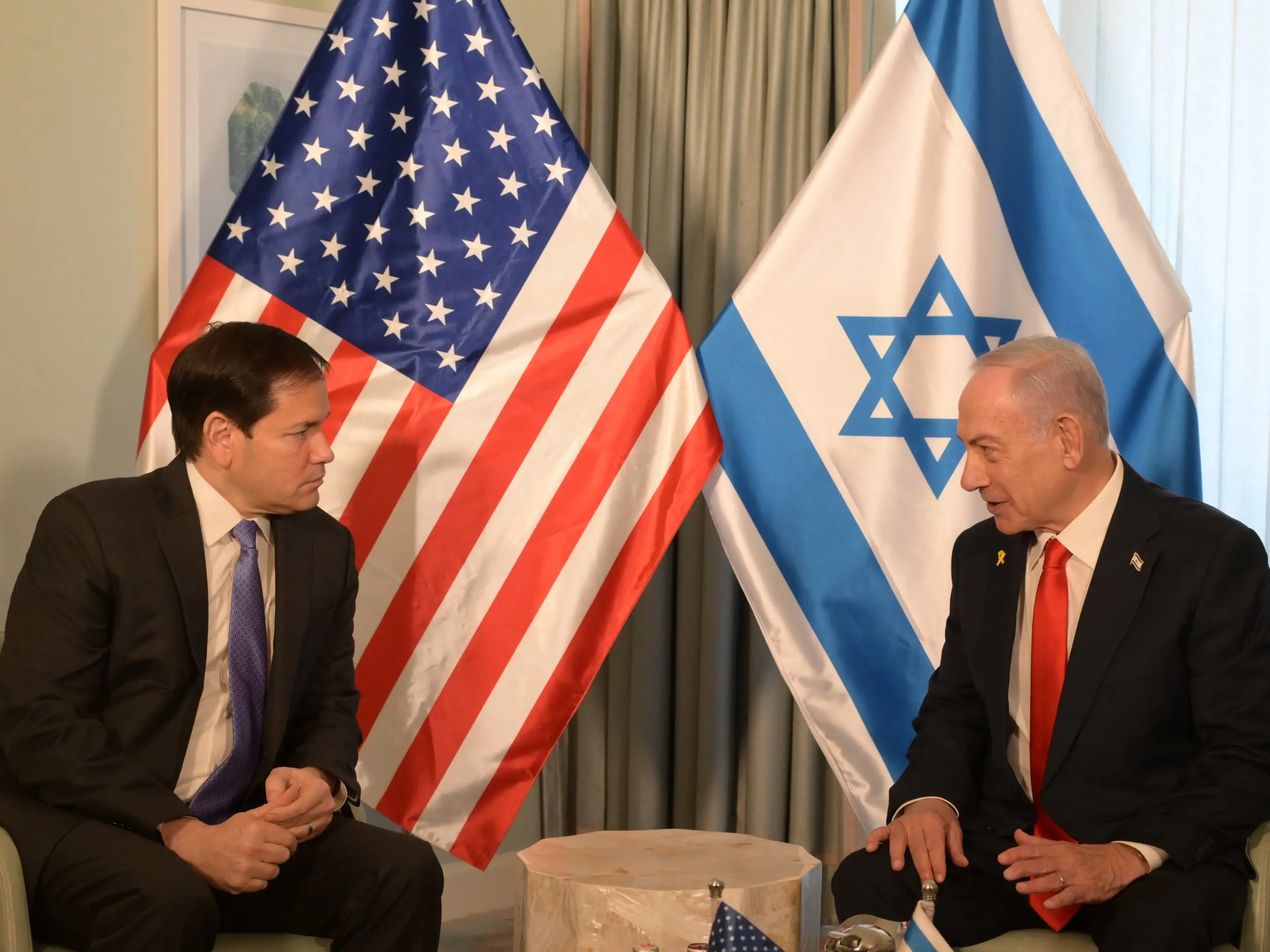 Ahead of Trump meeting, Netanyahu holds talks with US Secretary of State Rubio Ahead of Trump meeting, Netanyahu holds talks with US Secretary of State Rubio