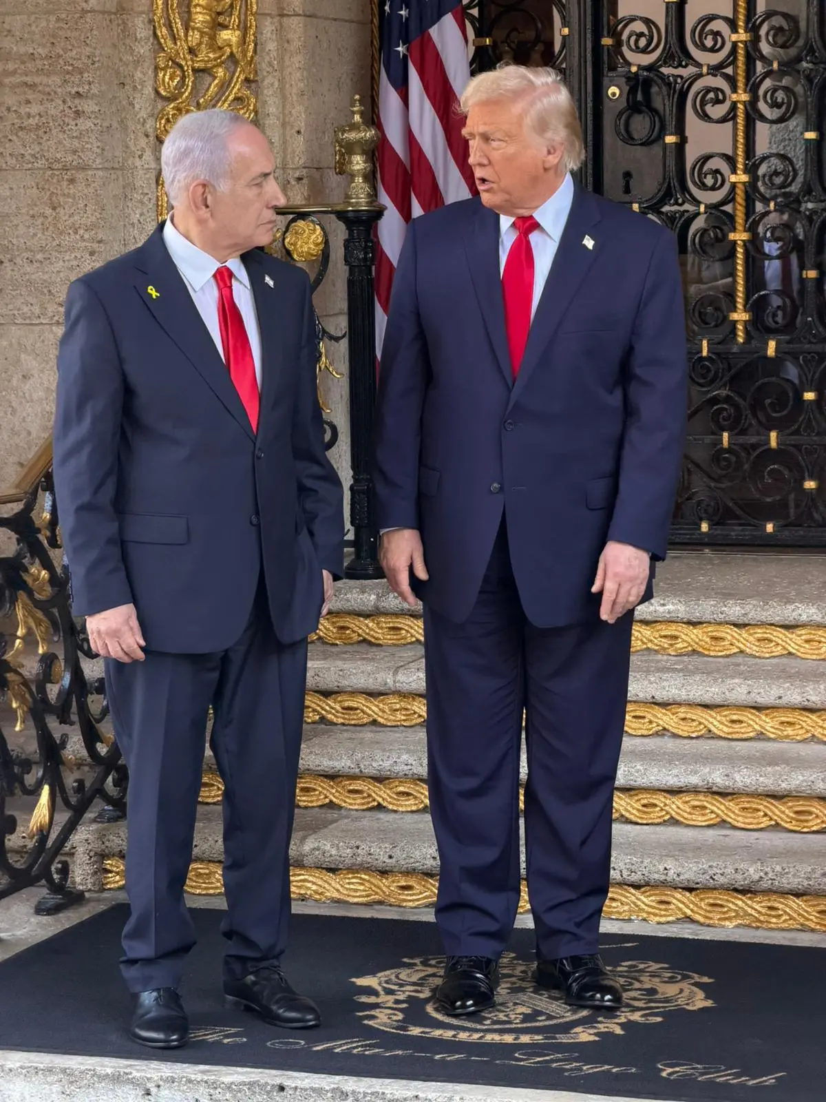 Trump meets Netanyahu in Florida, says Hamas must disarm