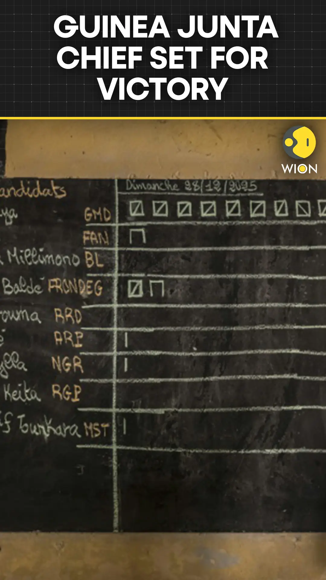Guinea Junta Chief Headed for Victory in Presidential Vote