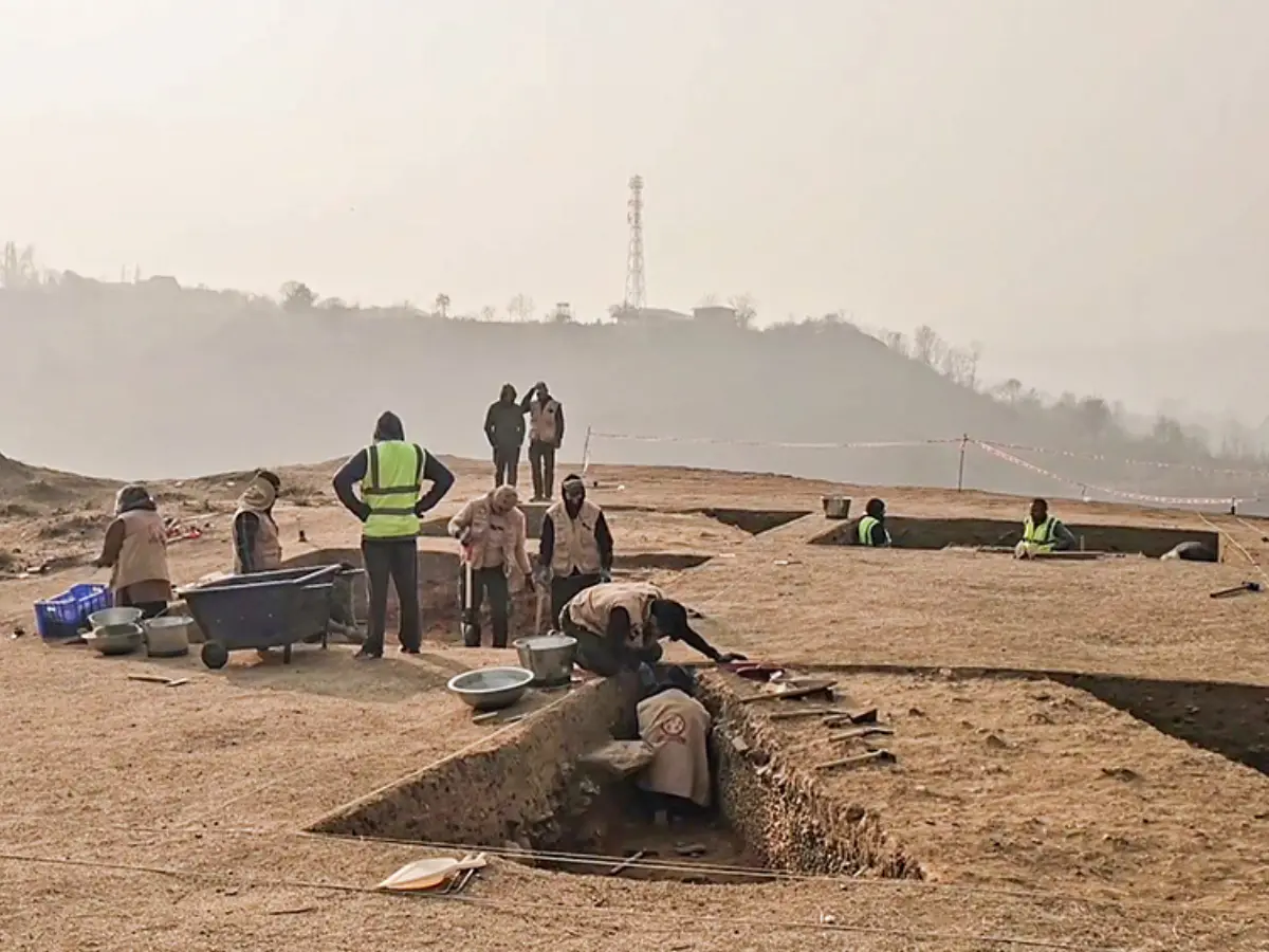 Ancient Buddhist Stupas Discovered in Kashmir