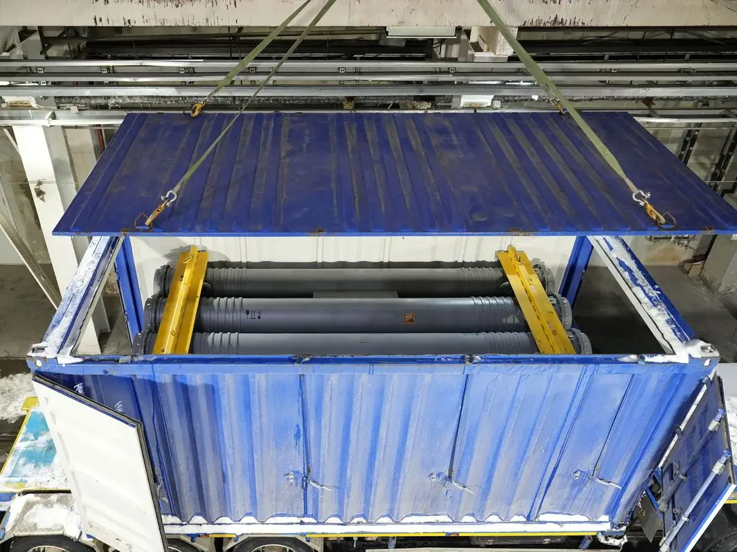 Russia completes delivery of 'TVS-2M' Nuclear fuel to India Russia completes delivery of 'TVS-2M' Nuclear fuel to India